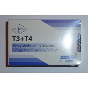 T3+T4, Pharma Lab 50 tabs [30+120mcg/1tab]